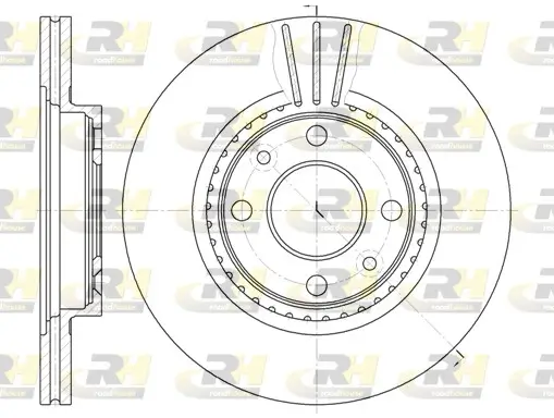 Bremsscheibe Vorderachse ROADHOUSE 6144.10