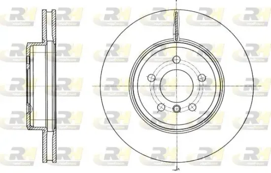 Bremsscheibe Vorderachse ROADHOUSE 61549.10 Bild Bremsscheibe Vorderachse ROADHOUSE 61549.10