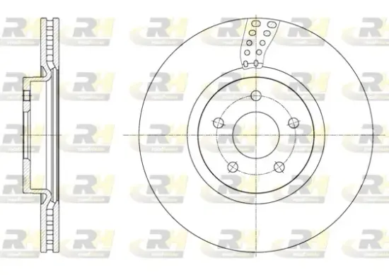 Bremsscheibe Vorderachse ROADHOUSE 61561.10 Bild Bremsscheibe Vorderachse ROADHOUSE 61561.10