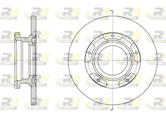 Bremsscheibe ROADHOUSE 61564.00