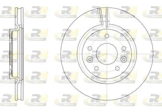 Bremsscheibe Vorderachse ROADHOUSE 61581.10