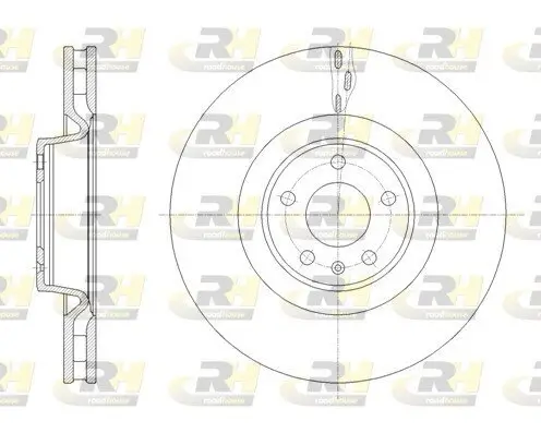 Bremsscheibe Vorderachse ROADHOUSE 61671.10 Bild Bremsscheibe Vorderachse ROADHOUSE 61671.10