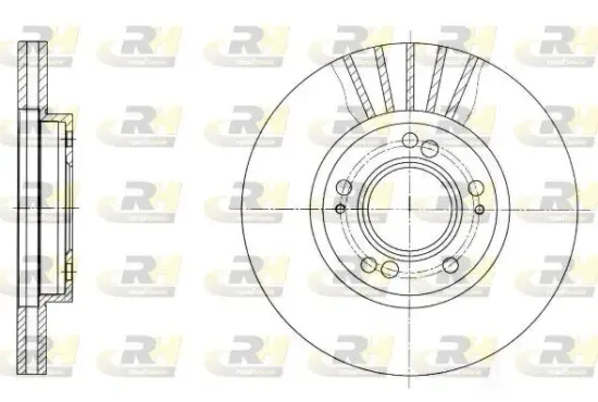 Bremsscheibe Vorderachse ROADHOUSE 61678.10 Bild Bremsscheibe Vorderachse ROADHOUSE 61678.10