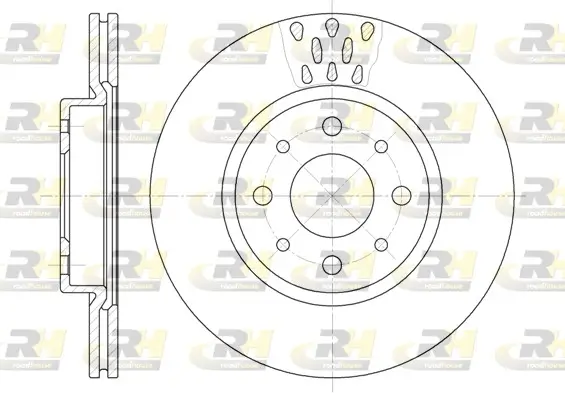 Bremsscheibe Vorderachse ROADHOUSE 6189.10