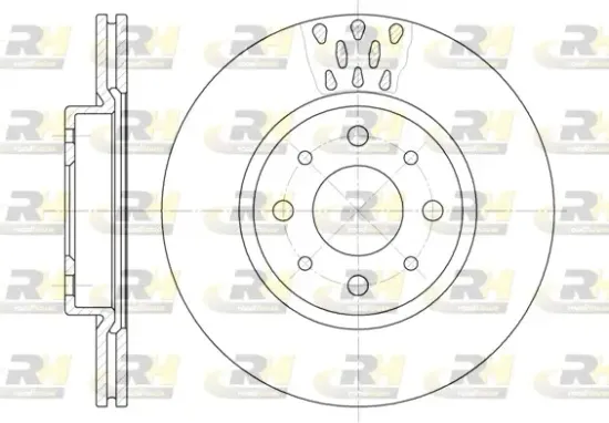 Bremsscheibe Vorderachse ROADHOUSE 6189.10 Bild Bremsscheibe Vorderachse ROADHOUSE 6189.10