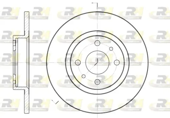 Bremsscheibe Vorderachse ROADHOUSE 6191.00 Bild Bremsscheibe Vorderachse ROADHOUSE 6191.00