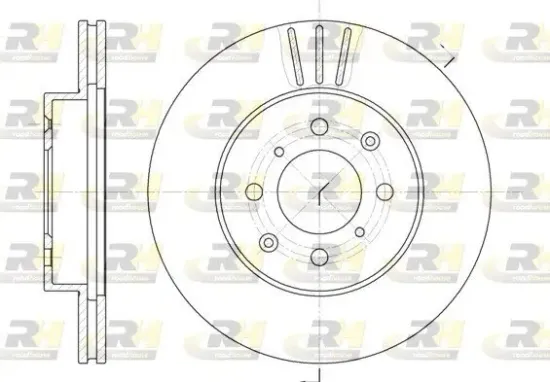Bremsscheibe Vorderachse ROADHOUSE 6226.10 Bild Bremsscheibe Vorderachse ROADHOUSE 6226.10