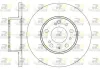 Bremsscheibe Vorderachse ROADHOUSE 6334.00