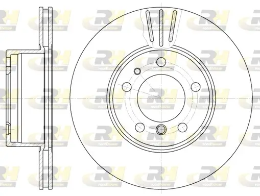 Bremsscheibe Vorderachse ROADHOUSE 6348.10