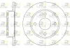 Bremsscheibe Vorderachse ROADHOUSE 6427.00