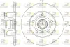 Bremsscheibe Hinterachse ROADHOUSE 6431.00