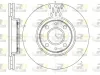 Bremsscheibe Vorderachse ROADHOUSE 6443.10