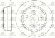Bremsscheibe Hinterachse ROADHOUSE 6471.00