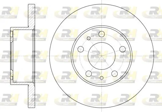 Bremsscheibe ROADHOUSE 6473.00