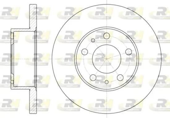 Bremsscheibe Vorderachse ROADHOUSE 6473.00 Bild Bremsscheibe Vorderachse ROADHOUSE 6473.00