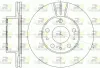 Bremsscheibe Vorderachse ROADHOUSE 6476.10