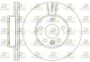 Bremsscheibe Vorderachse ROADHOUSE 6496.10
