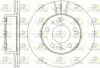 Bremsscheibe Vorderachse ROADHOUSE 6504.10