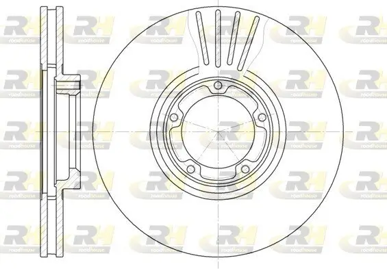 Bremsscheibe Vorderachse ROADHOUSE 6518.10