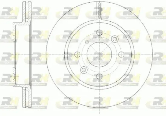 Bremsscheibe Vorderachse ROADHOUSE 6523.10 Bild Bremsscheibe Vorderachse ROADHOUSE 6523.10