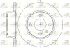 Bremsscheibe Vorderachse ROADHOUSE 6538.00