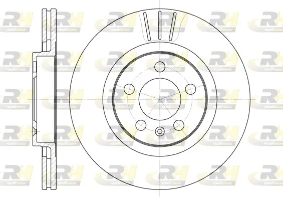 Bremsscheibe Vorderachse ROADHOUSE 6546.10