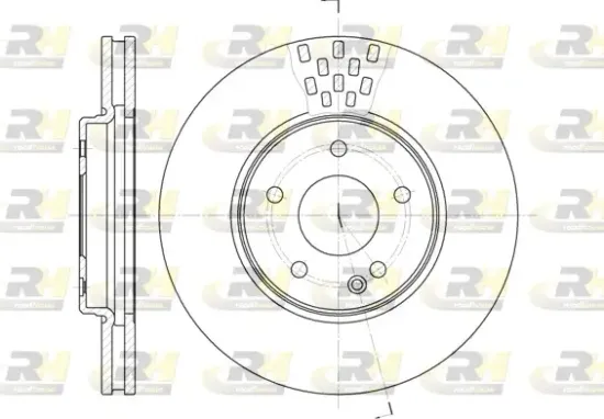 Bremsscheibe Vorderachse ROADHOUSE 6556.10 Bild Bremsscheibe Vorderachse ROADHOUSE 6556.10