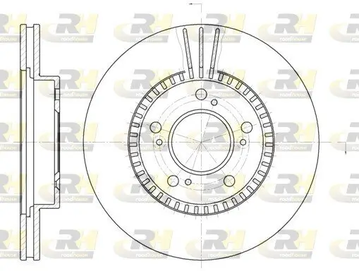 Bremsscheibe Vorderachse ROADHOUSE 6586.10