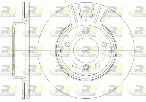 Bremsscheibe Vorderachse ROADHOUSE 6589.10