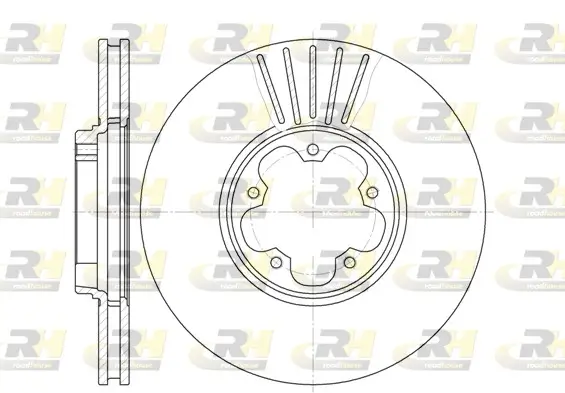 Bremsscheibe Vorderachse ROADHOUSE 6609.10