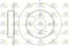 Bremsscheibe Hinterachse ROADHOUSE 6627.00