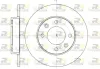 Bremsscheibe Hinterachse ROADHOUSE 6630.00