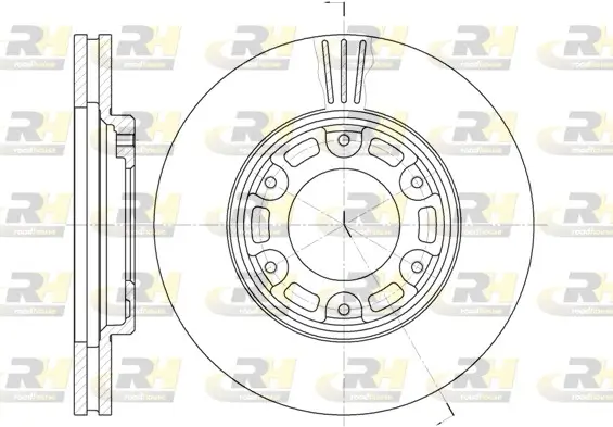Bremsscheibe Vorderachse ROADHOUSE 6634.10