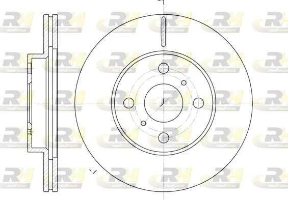 Bremsscheibe Vorderachse ROADHOUSE 6635.10