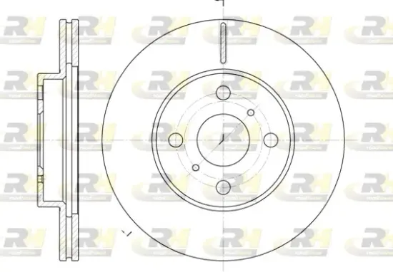 Bremsscheibe Vorderachse ROADHOUSE 6635.10 Bild Bremsscheibe Vorderachse ROADHOUSE 6635.10