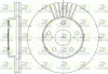 Bremsscheibe Vorderachse ROADHOUSE 6640.10