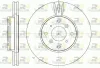 Bremsscheibe Vorderachse ROADHOUSE 6641.10