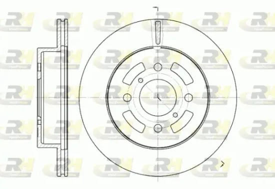 Bremsscheibe Vorderachse ROADHOUSE 6642.10 Bild Bremsscheibe Vorderachse ROADHOUSE 6642.10