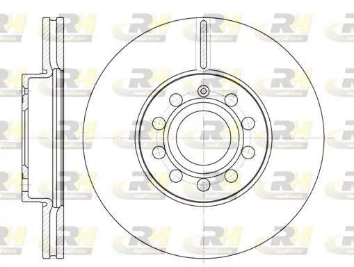 Bremsscheibe Vorderachse ROADHOUSE 6648.10
