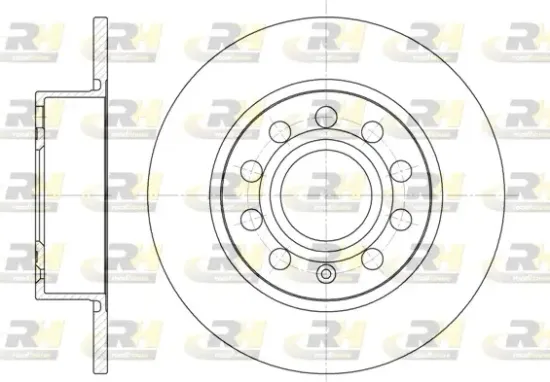 Bremsscheibe Hinterachse ROADHOUSE 6649.00 Bild Bremsscheibe Hinterachse ROADHOUSE 6649.00
