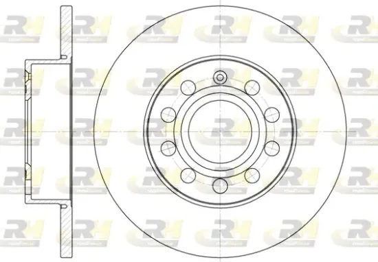 Bremsscheibe Hinterachse ROADHOUSE 6650.00 Bild Bremsscheibe Hinterachse ROADHOUSE 6650.00