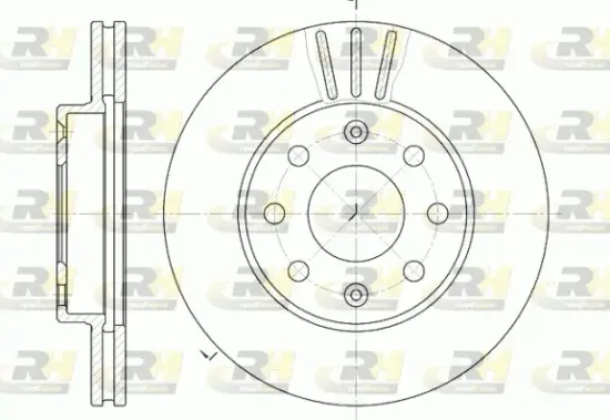 Bremsscheibe Vorderachse ROADHOUSE 6655.10 Bild Bremsscheibe Vorderachse ROADHOUSE 6655.10