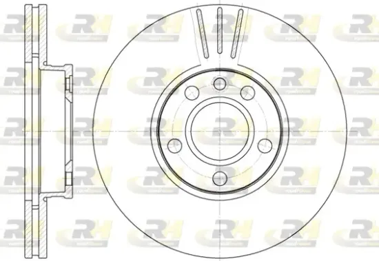 Bremsscheibe Vorderachse ROADHOUSE 6660.10 Bild Bremsscheibe Vorderachse ROADHOUSE 6660.10