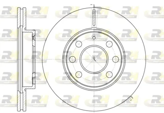 Bremsscheibe Vorderachse ROADHOUSE 6665.10 Bild Bremsscheibe Vorderachse ROADHOUSE 6665.10