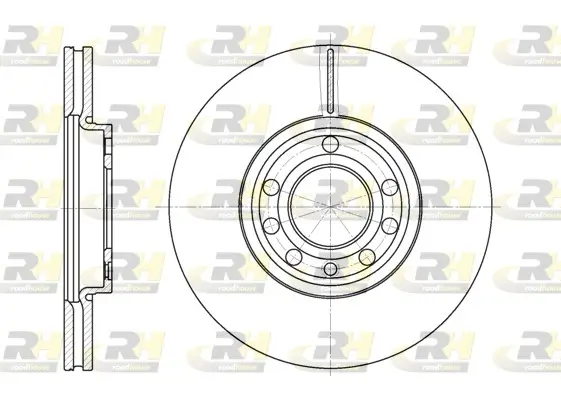 Bremsscheibe Vorderachse ROADHOUSE 6689.10