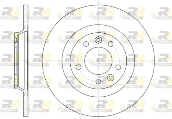 Bremsscheibe Hinterachse ROADHOUSE 6690.00 Bild Bremsscheibe Hinterachse ROADHOUSE 6690.00