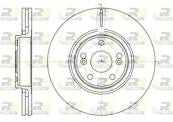 Bremsscheibe Vorderachse ROADHOUSE 6694.10
