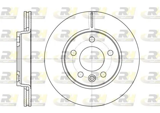 Bremsscheibe ROADHOUSE 6707.10