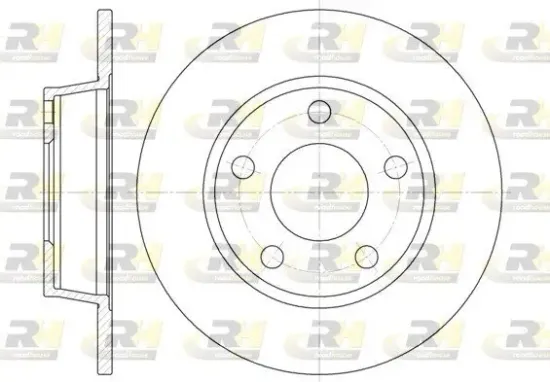 Bremsscheibe Hinterachse ROADHOUSE 6723.00 Bild Bremsscheibe Hinterachse ROADHOUSE 6723.00