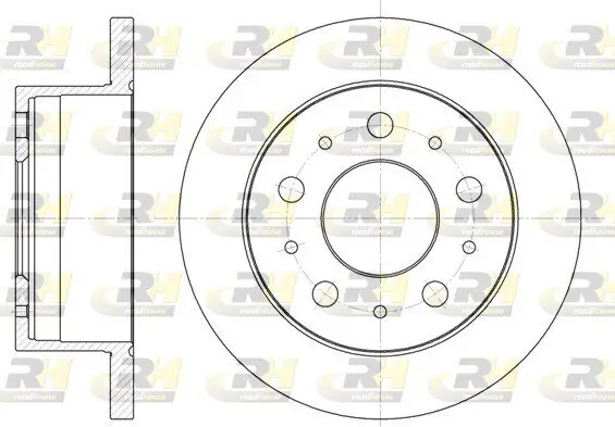 Bremsscheibe ROADHOUSE 6741.00